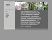 Tablet Screenshot of bonell-collegen.de